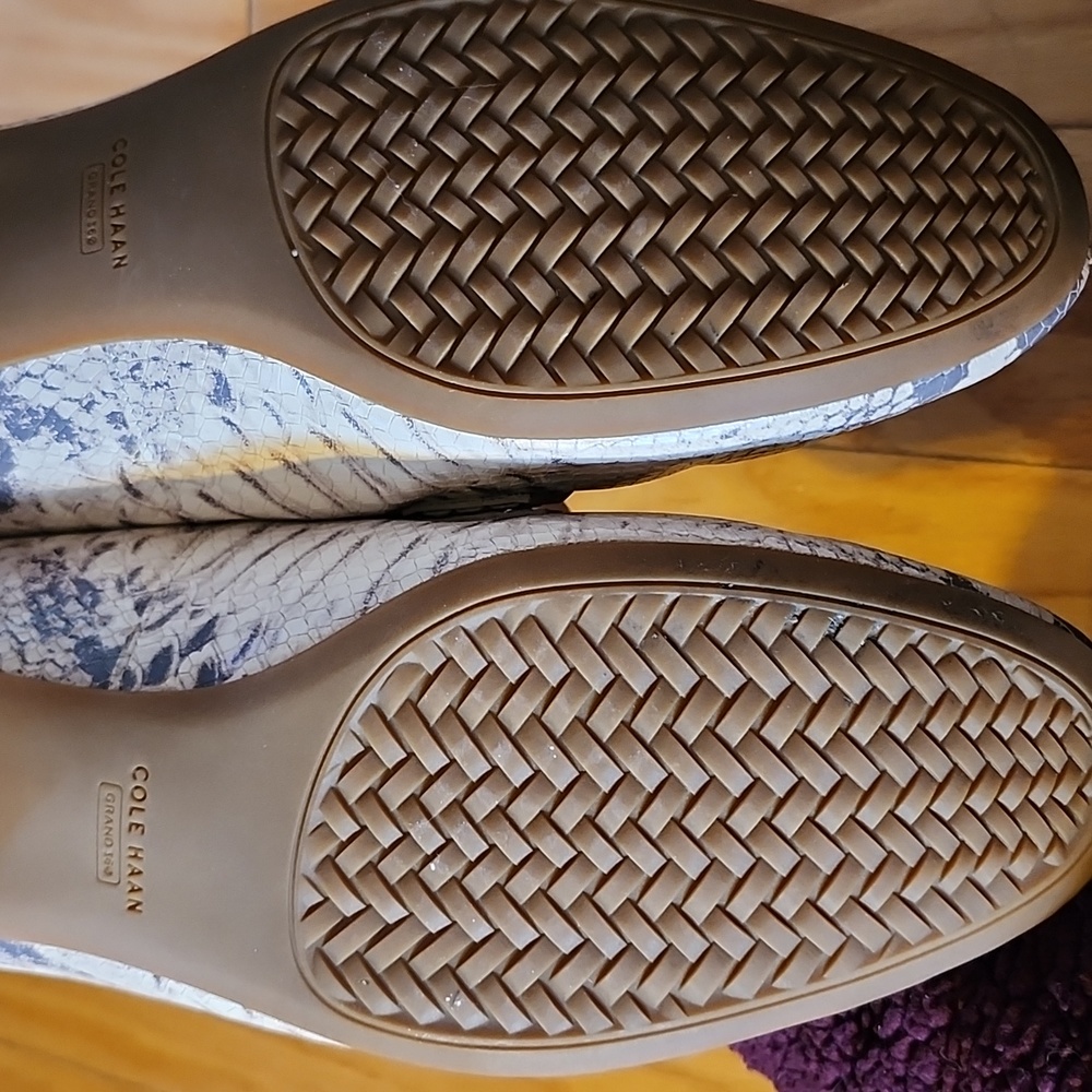 Cole Haan Pearson Python Printed Leather Loafer 1… - image 6